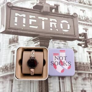 Fossil ES4726 Kinsey Spotted Leather Strap Watch